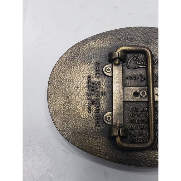 Award Design Medals Inc The Californian Vaquero Spinning Spur Belt Buckle - Picture 6 of 7